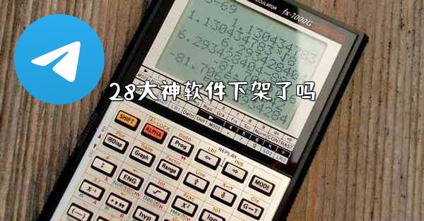 28大神软件下架了吗