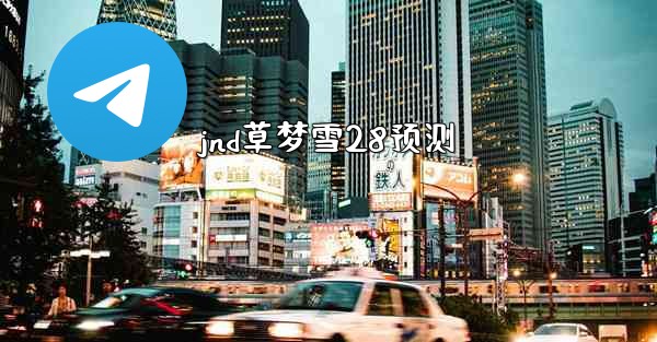 jnd草梦雪28预测