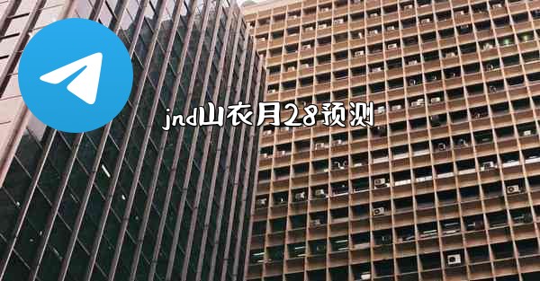 jnd山衣月28预测