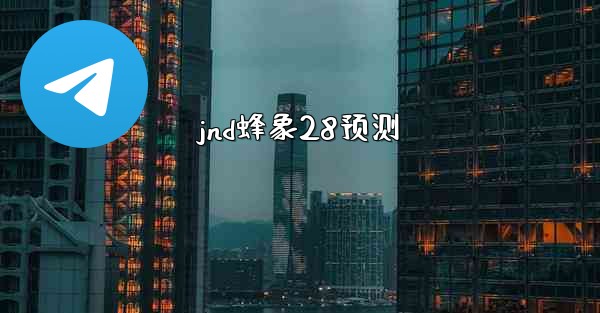 jnd蜂象28预测