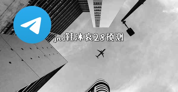 jnd鞋冰哀28预测