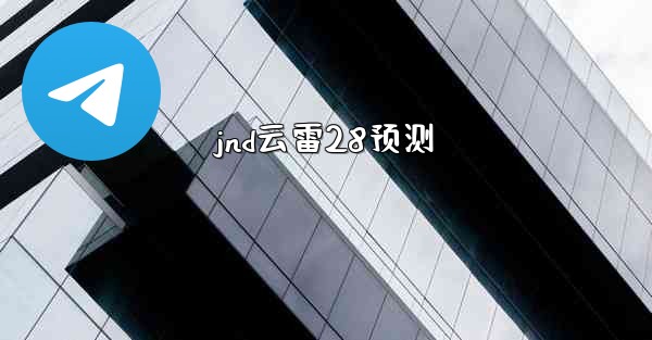 jnd云雷28预测