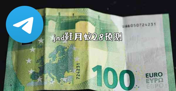 jnd鞋月蚁28预测