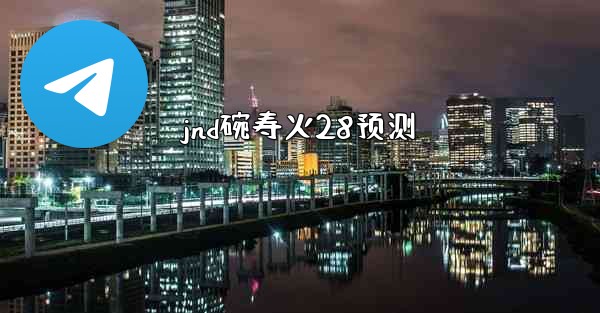 jnd碗寿火28预测
