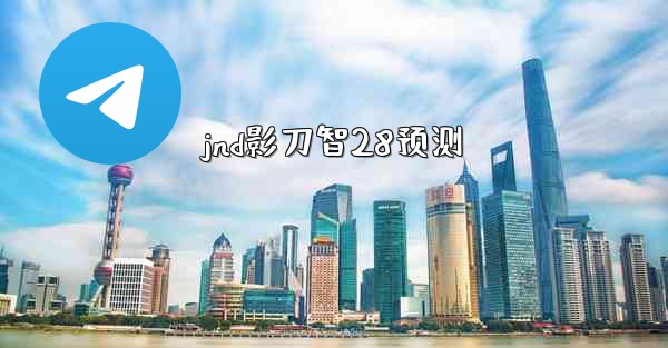 jnd影刀智28预测