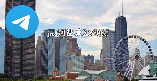 jnd河盐真28预测