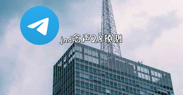 jnd念声28预测