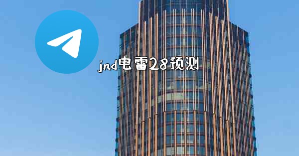jnd电雷28预测