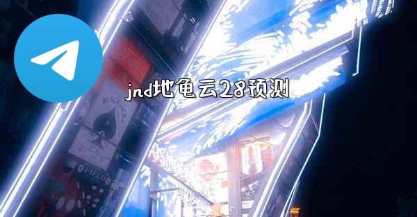 jnd地龟云28预测