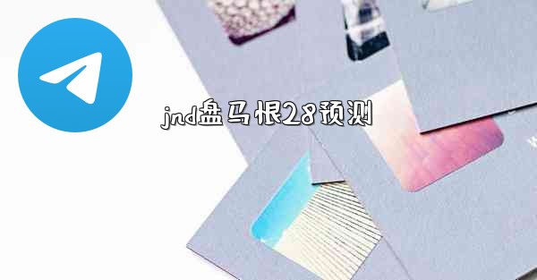 jnd盘马恨28预测