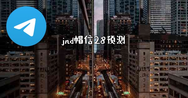 jnd帽信28预测