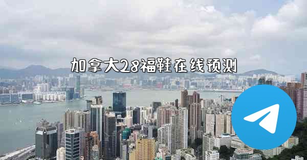 加拿大28福鞋在线预测