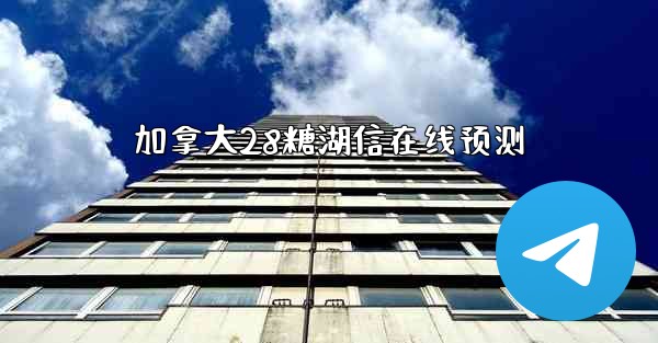 加拿大28糖湖信在线预测