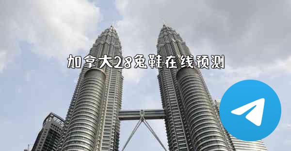 加拿大28兔鞋在线预测