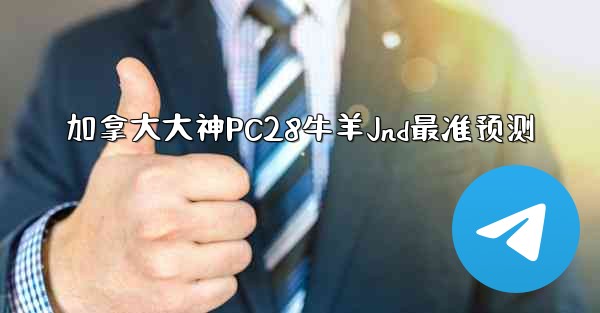 加拿大大神PC28牛羊Jnd最准预测