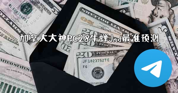 加拿大大神PC28牛蝉Jnd最准预测