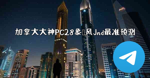 加拿大大神PC28象鸭风Jnd最准预测