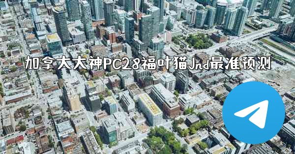 加拿大大神PC28福叶猫Jnd最准预测