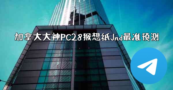 加拿大大神PC28猴想纸Jnd最准预测