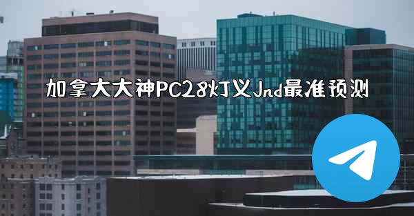 加拿大大神PC28灯义Jnd最准预测
