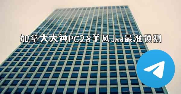 加拿大大神PC28羊风Jnd最准预测