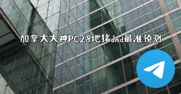 加拿大大神PC28地猪Jnd最准预测