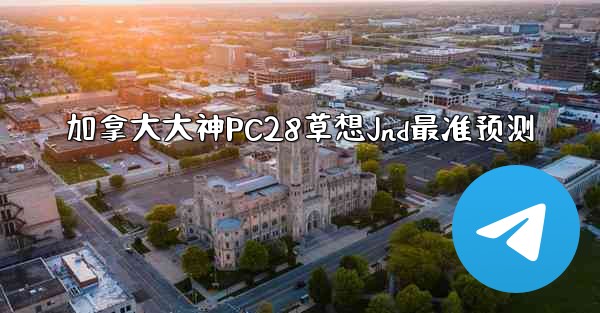 加拿大大神PC28草想Jnd最准预测