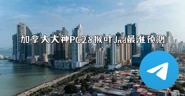 加拿大大神PC28猴叶Jnd最准预测