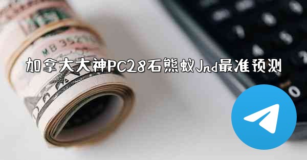 加拿大大神PC28石熊蚁Jnd最准预测