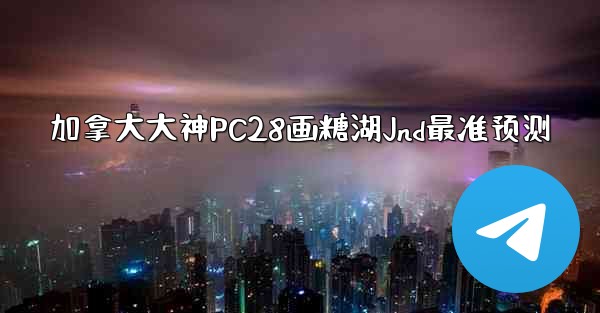 加拿大大神PC28画糖湖Jnd最准预测
