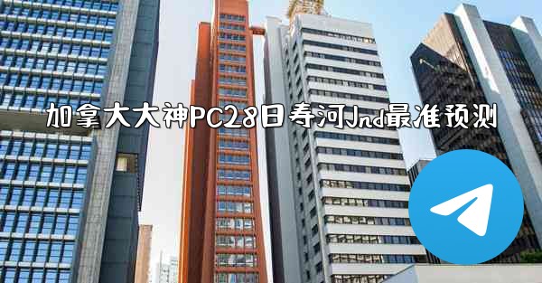 加拿大大神PC28日寿河Jnd最准预测