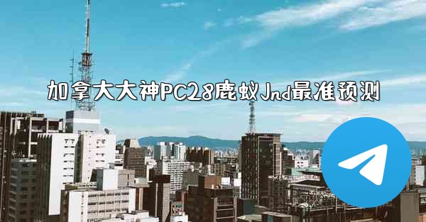 加拿大大神PC28鹿蚁Jnd最准预测