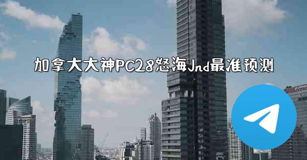 加拿大大神PC28怒海Jnd最准预测