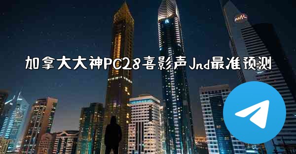 加拿大大神PC28喜影声Jnd最准预测