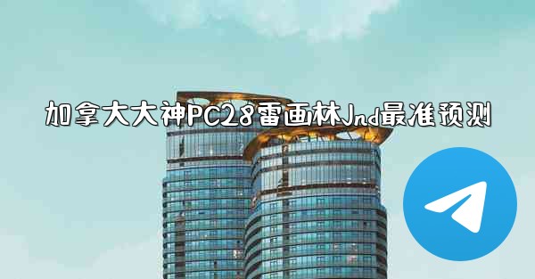 加拿大大神PC28雷画林Jnd最准预测