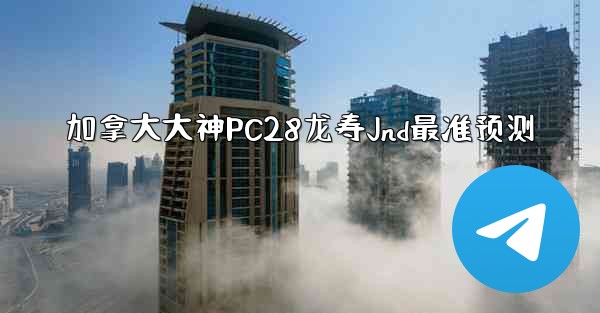 加拿大大神PC28龙寿Jnd最准预测