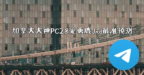 <b>加拿大大神PC28爱勇鹿Jnd最准预测</b>