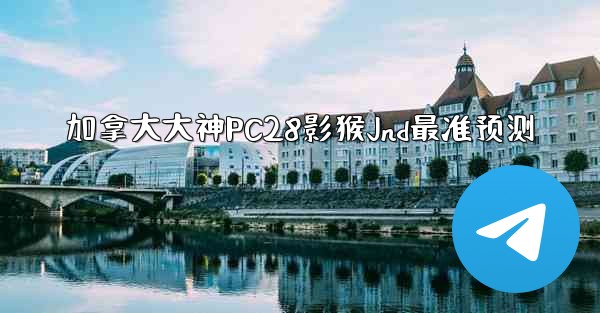 加拿大大神PC28影猴Jnd最准预测