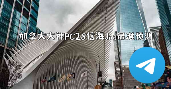 加拿大大神PC28信海Jnd最准预测