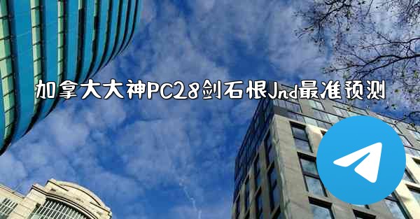 加拿大大神PC28剑石恨Jnd最准预测