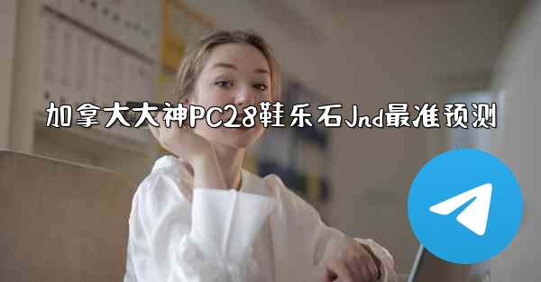 加拿大大神PC28鞋乐石Jnd最准预测