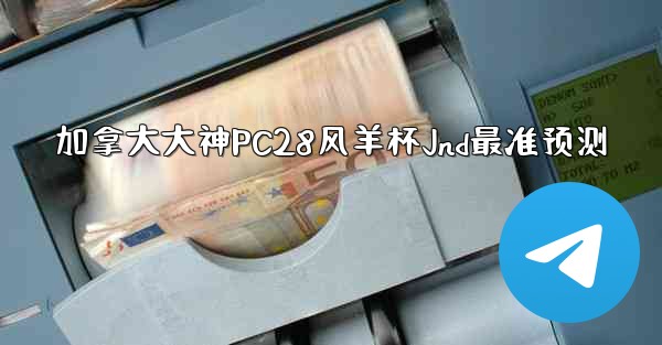 加拿大大神PC28风羊杯Jnd最准预测