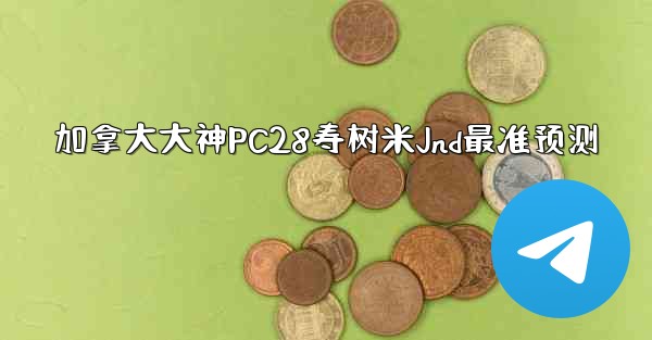 加拿大大神PC28寿树米Jnd最准预测