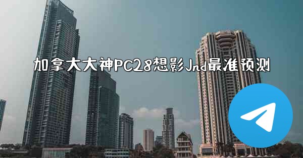 加拿大大神PC28想影Jnd最准预测