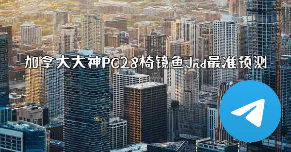 加拿大大神PC28椅镜鱼Jnd最准预测