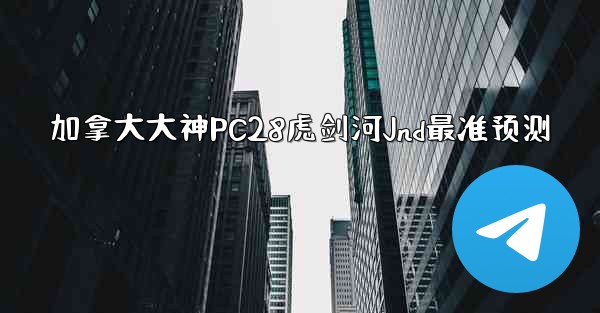 加拿大大神PC28虎剑河Jnd最准预测