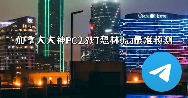 加拿大大神PC28灯想林Jnd最准预测