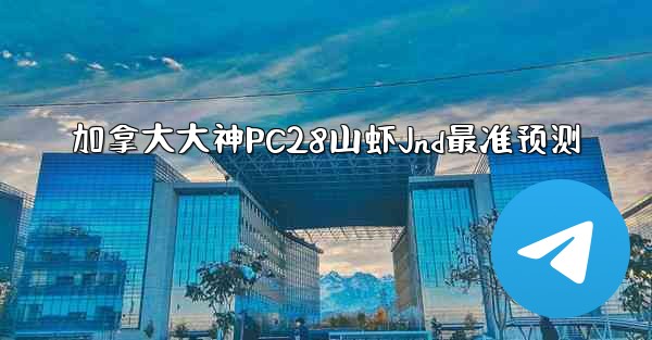 加拿大大神PC28山虾Jnd最准预测