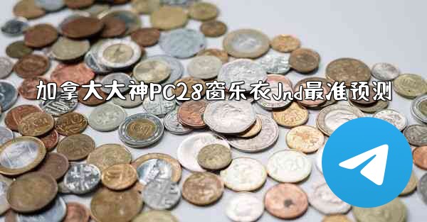 加拿大大神PC28窗乐衣Jnd最准预测