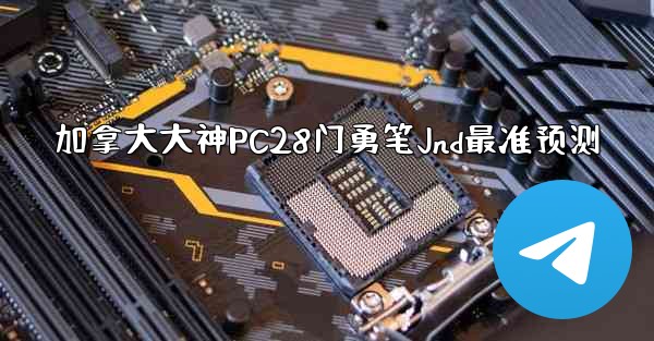 加拿大大神PC28门勇笔Jnd最准预测
